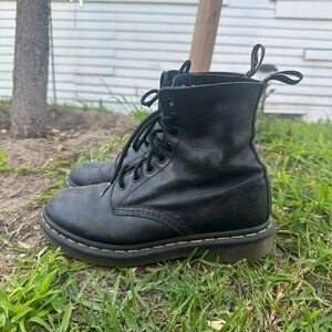 Dr. Martens Black Leather Boots